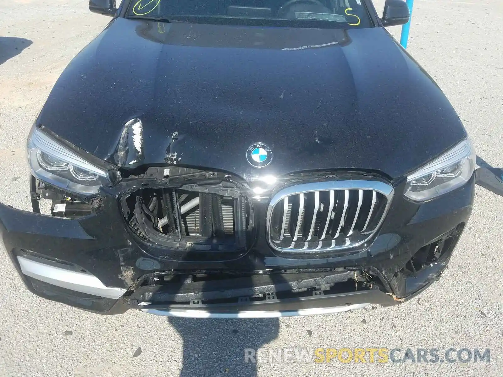 7 Photograph of a damaged car 5UXTY5C00LLT36702 BMW X3 2020