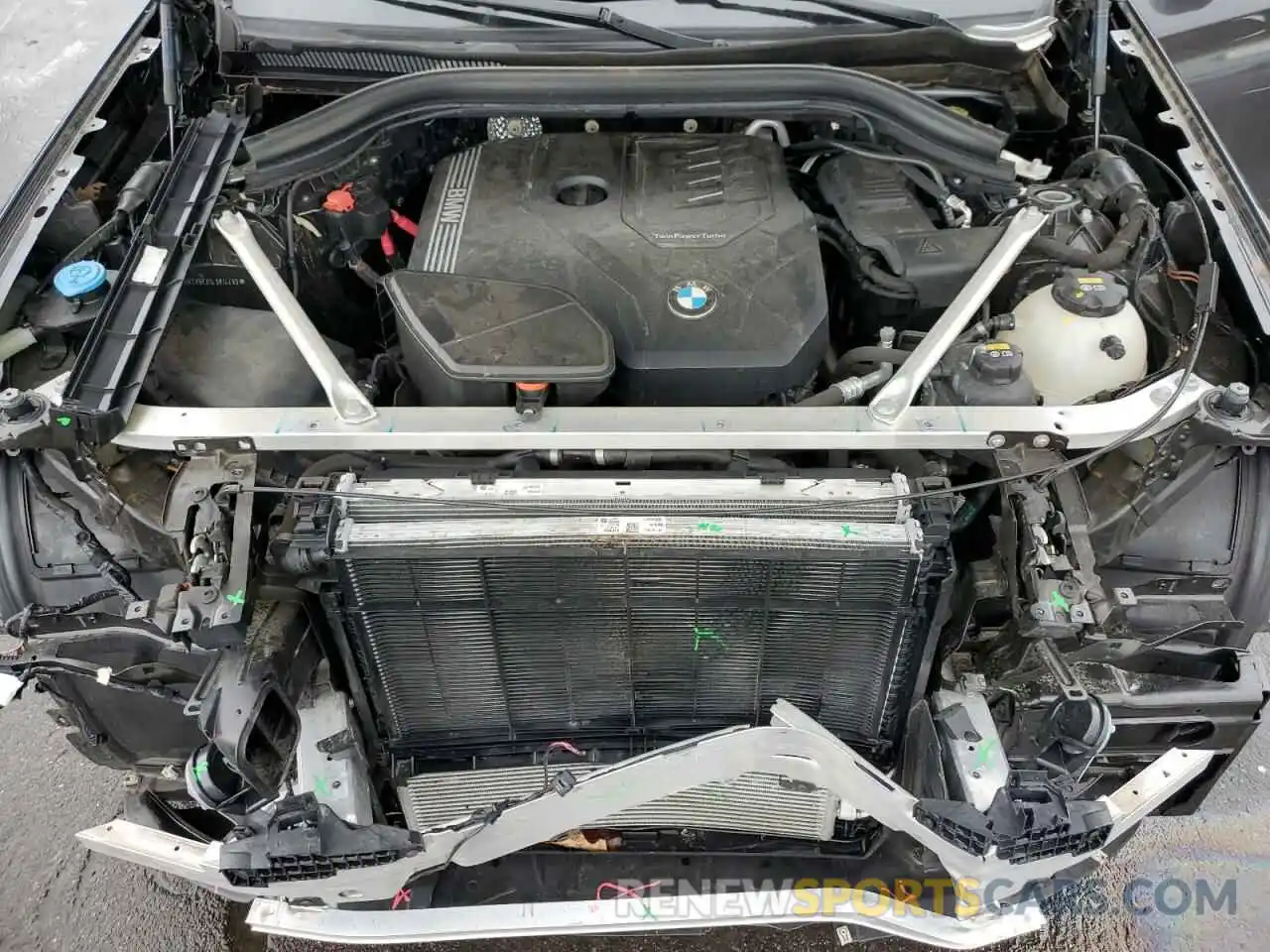 11 Фотография поврежденного автомобиля 5UXTY5C01L9B14489 BMW X3 2020