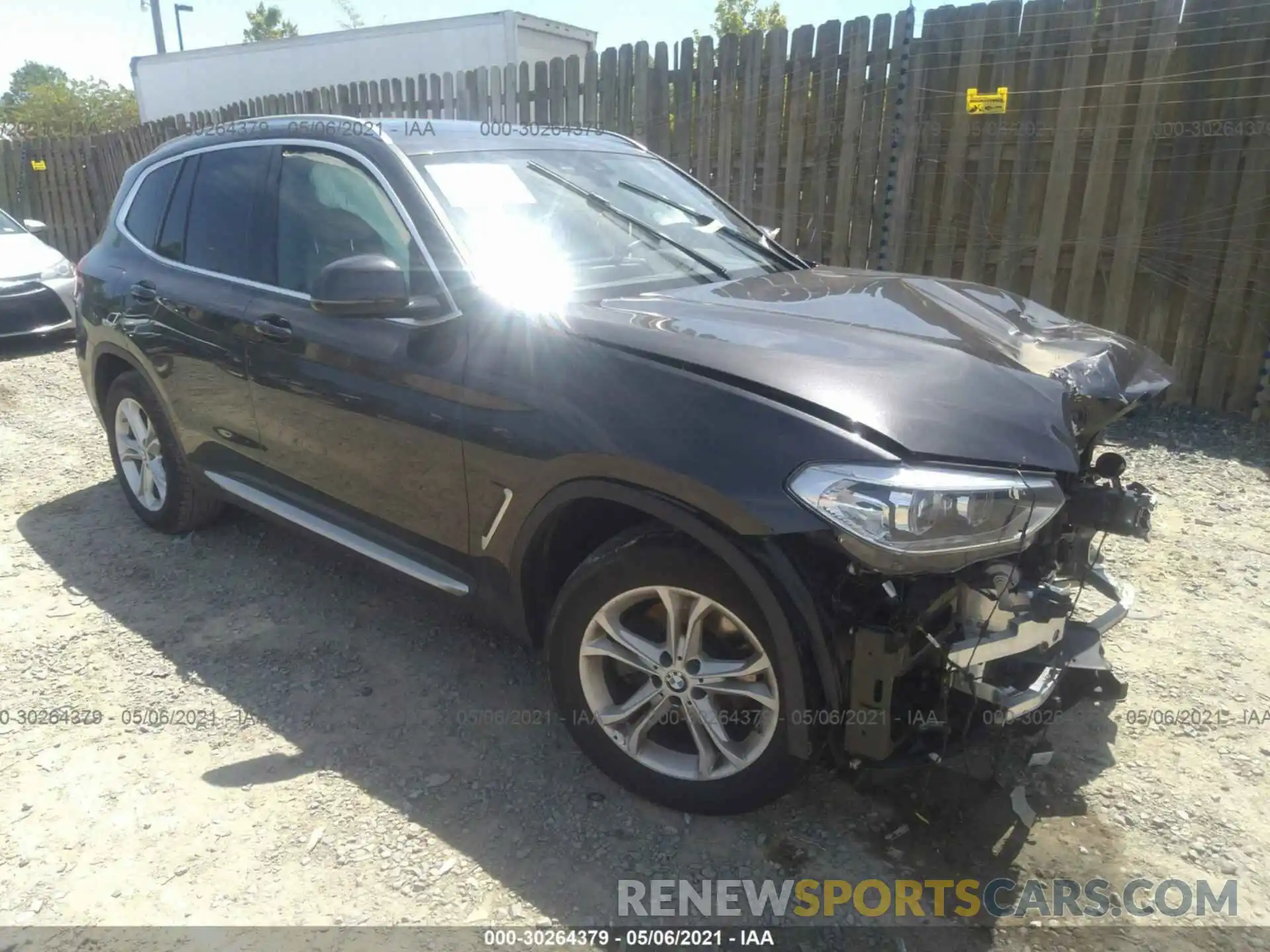 1 Photograph of a damaged car 5UXTY5C01L9B63644 BMW X3 2020