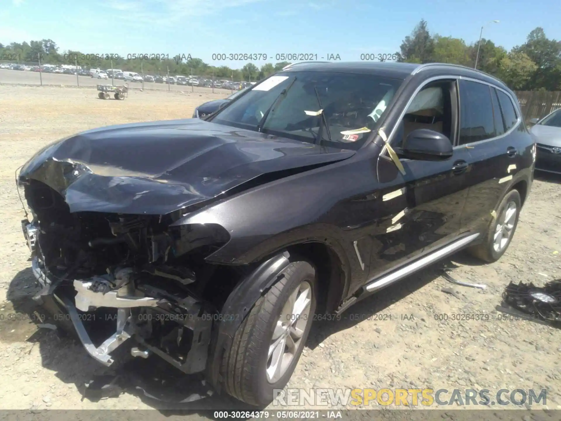 2 Photograph of a damaged car 5UXTY5C01L9B63644 BMW X3 2020