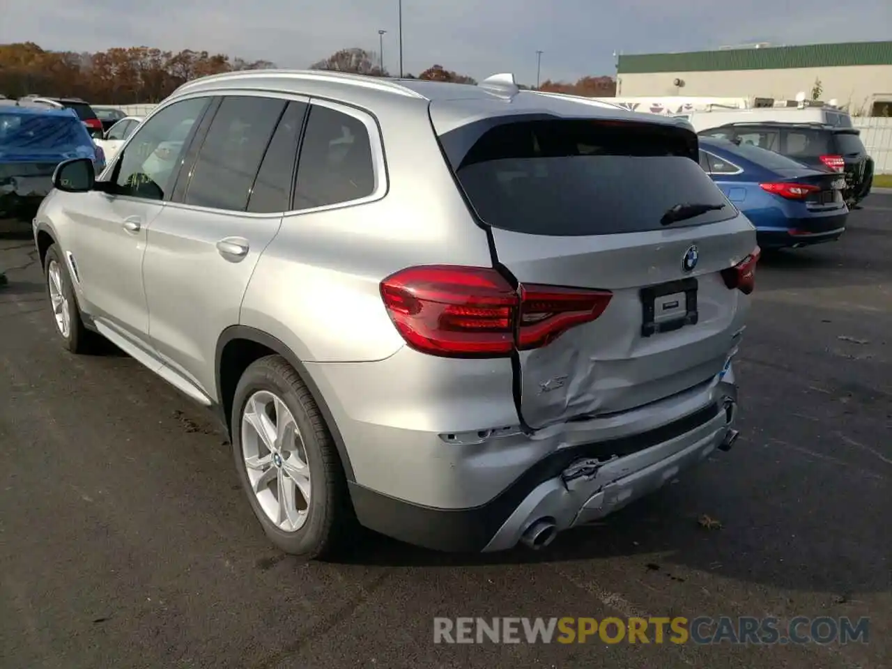 3 Фотография поврежденного автомобиля 5UXTY5C01L9B82338 BMW X3 2020