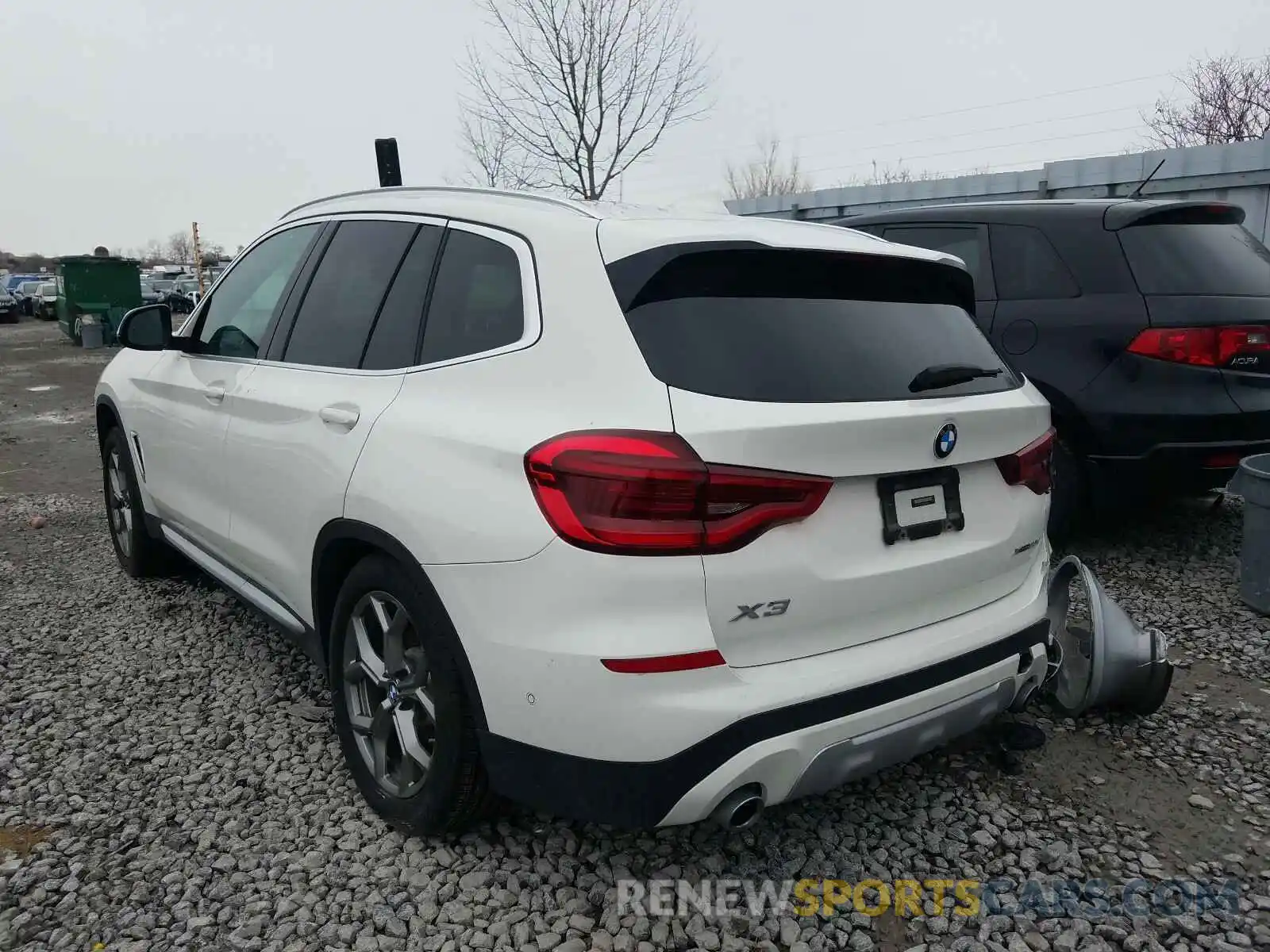 3 Photograph of a damaged car 5UXTY5C01L9B96014 BMW X3 2020