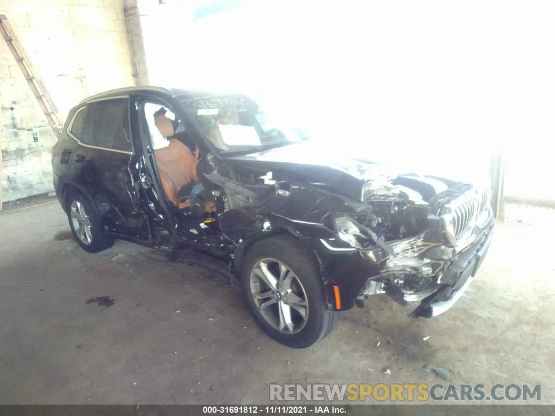 1 Photograph of a damaged car 5UXTY5C01L9C56275 BMW X3 2020