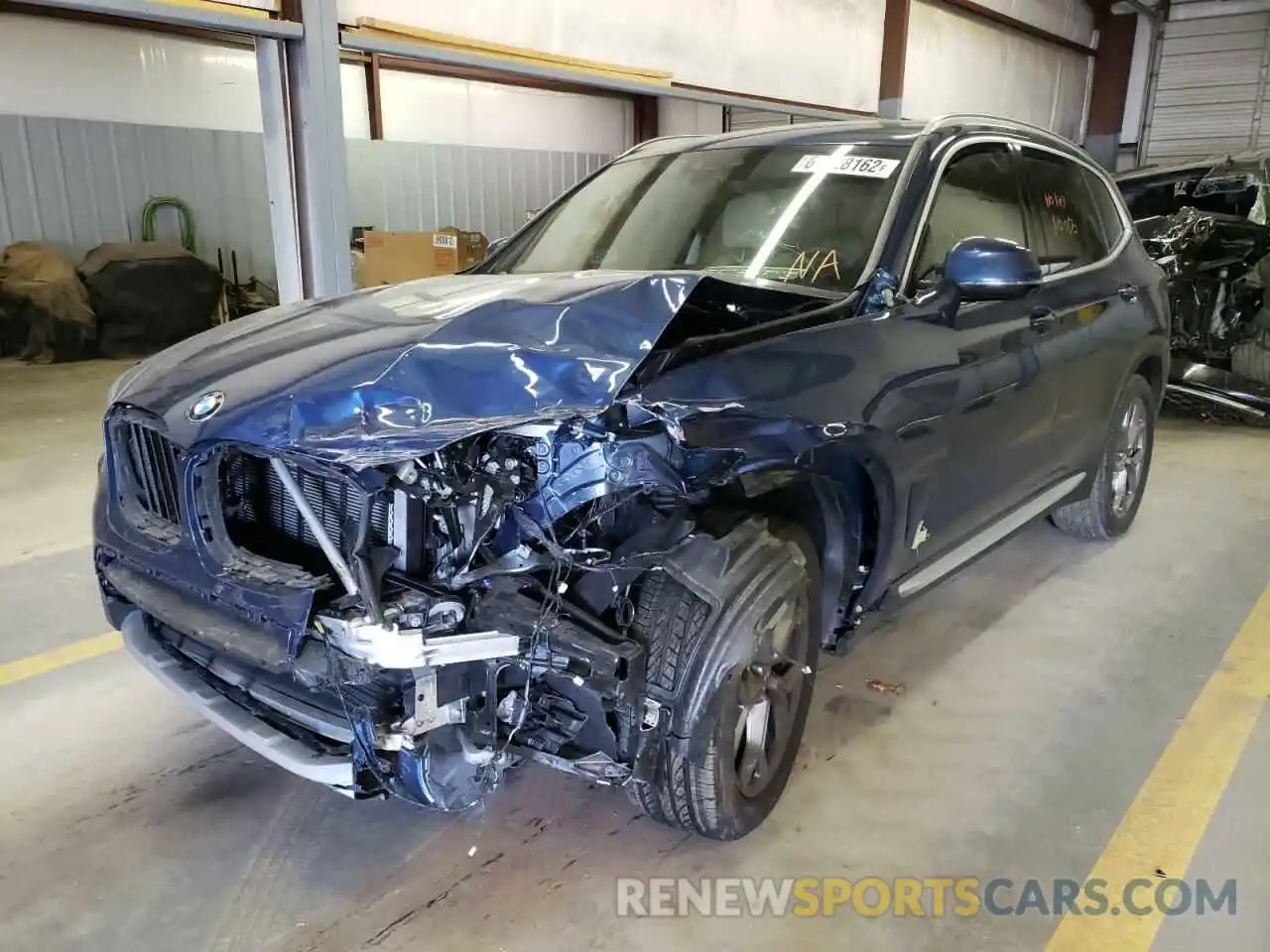 9 Photograph of a damaged car 5UXTY5C01L9C80303 BMW X3 2020