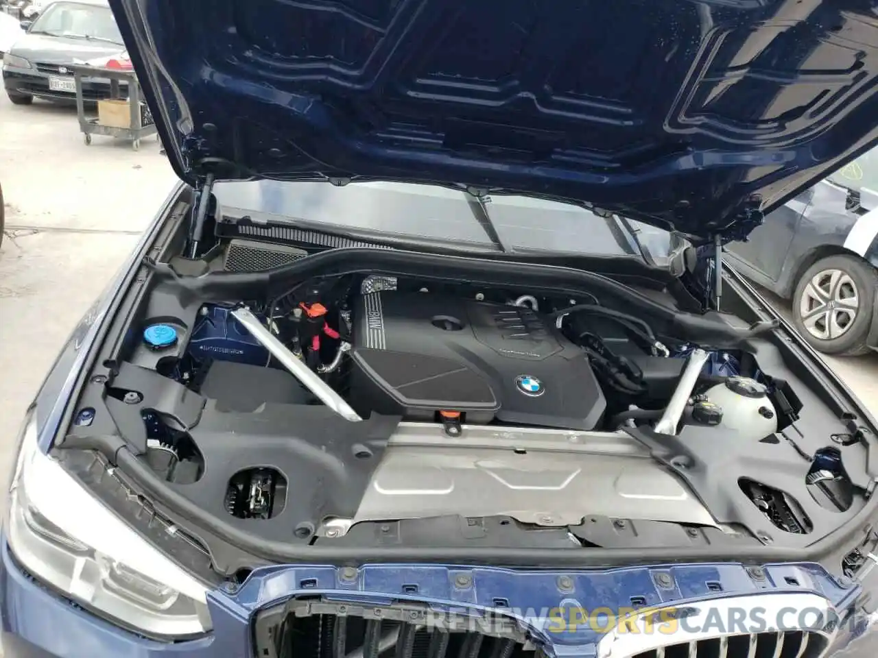 7 Фотография поврежденного автомобиля 5UXTY5C01L9D45862 BMW X3 2020