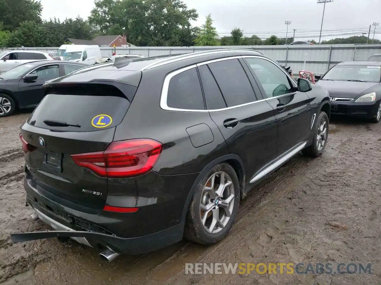 4 Photograph of a damaged car 5UXTY5C01L9D62953 BMW X3 2020