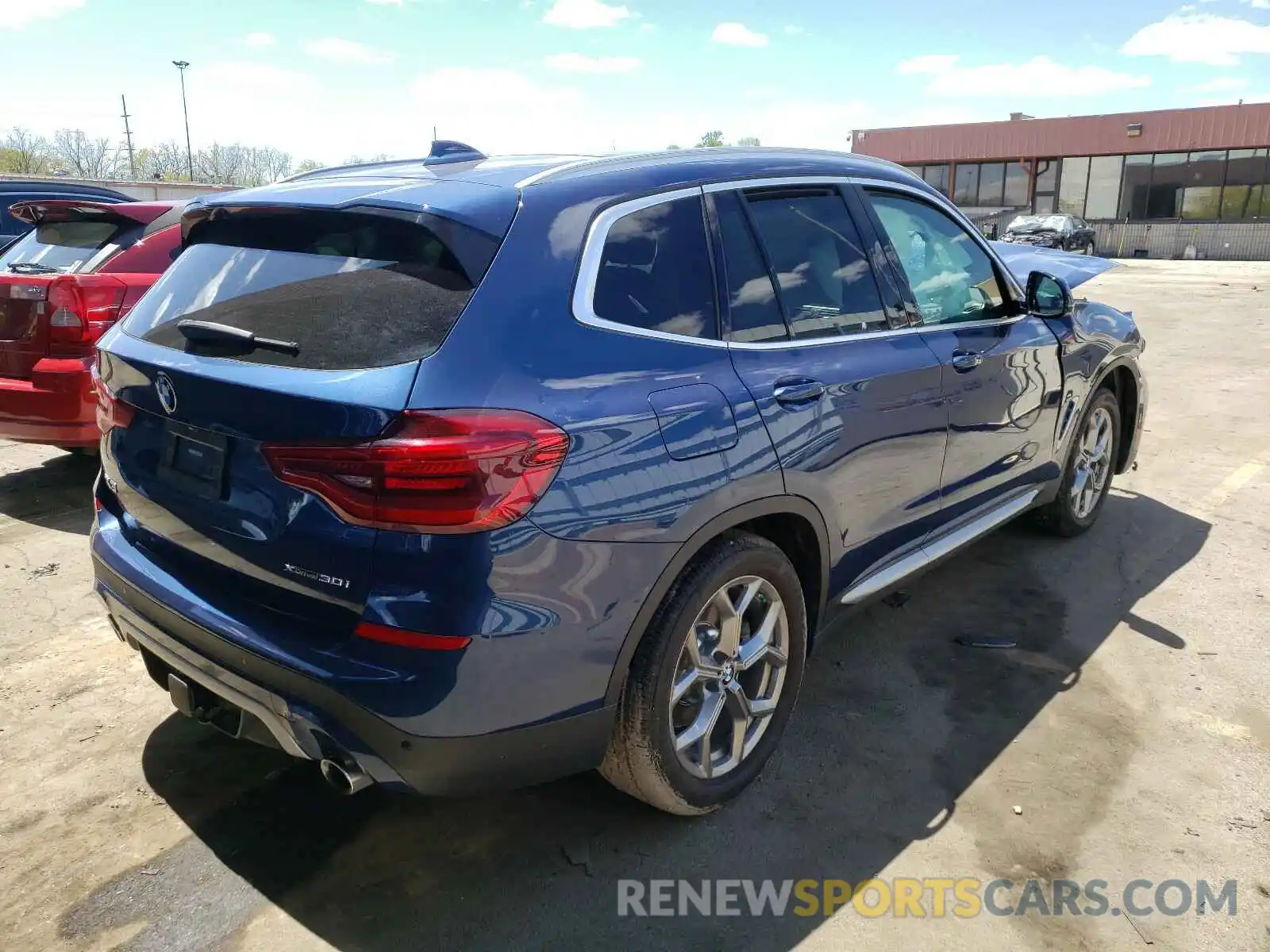 4 Photograph of a damaged car 5UXTY5C01L9D66792 BMW X3 2020