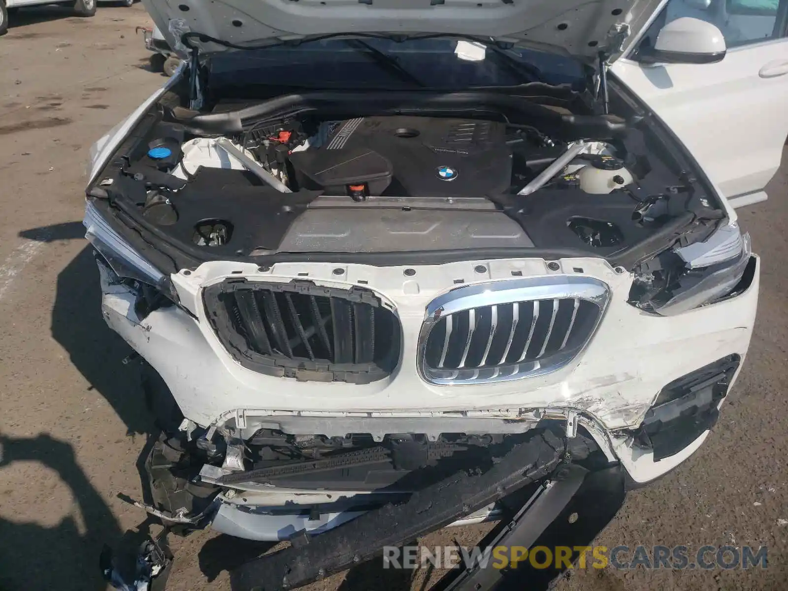 7 Photograph of a damaged car 5UXTY5C01LLE58083 BMW X3 2020