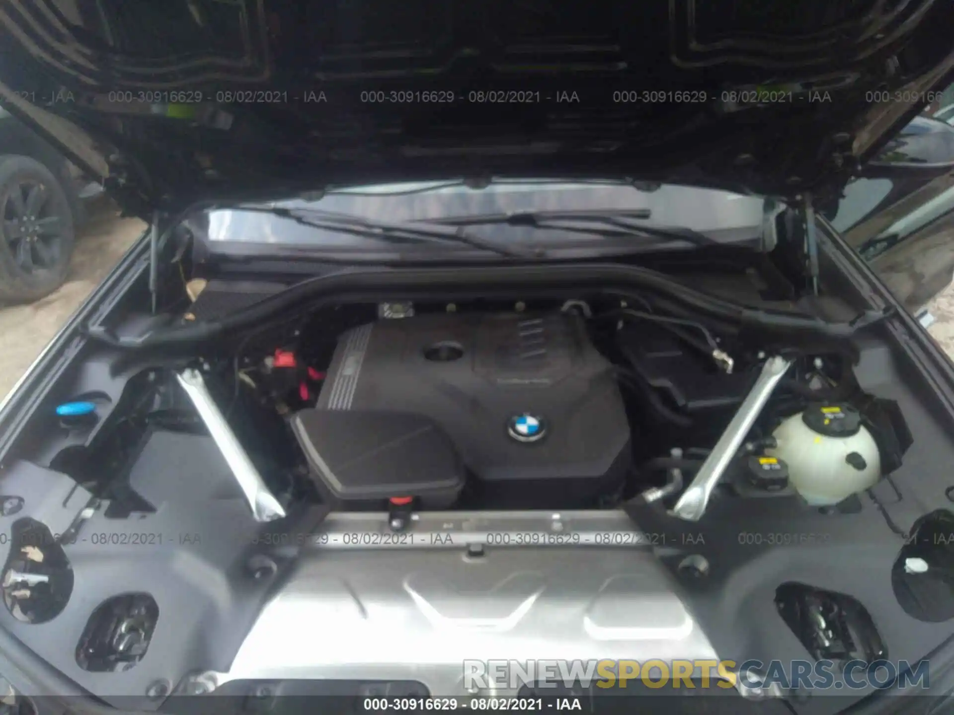 10 Фотография поврежденного автомобиля 5UXTY5C01LLT36840 BMW X3 2020