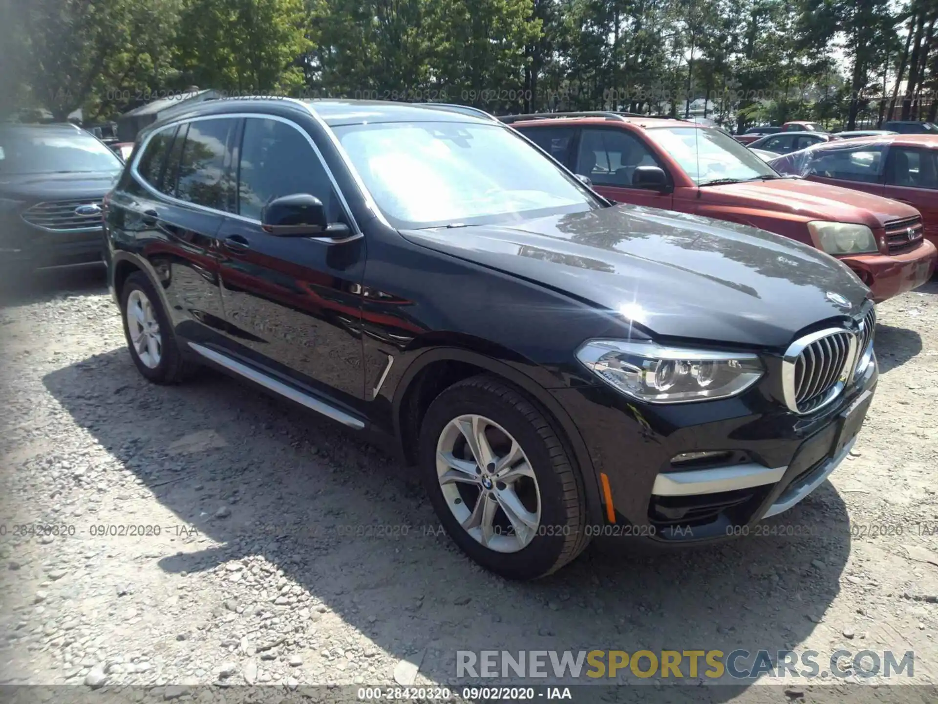 1 Photograph of a damaged car 5UXTY5C01LLT36918 BMW X3 2020