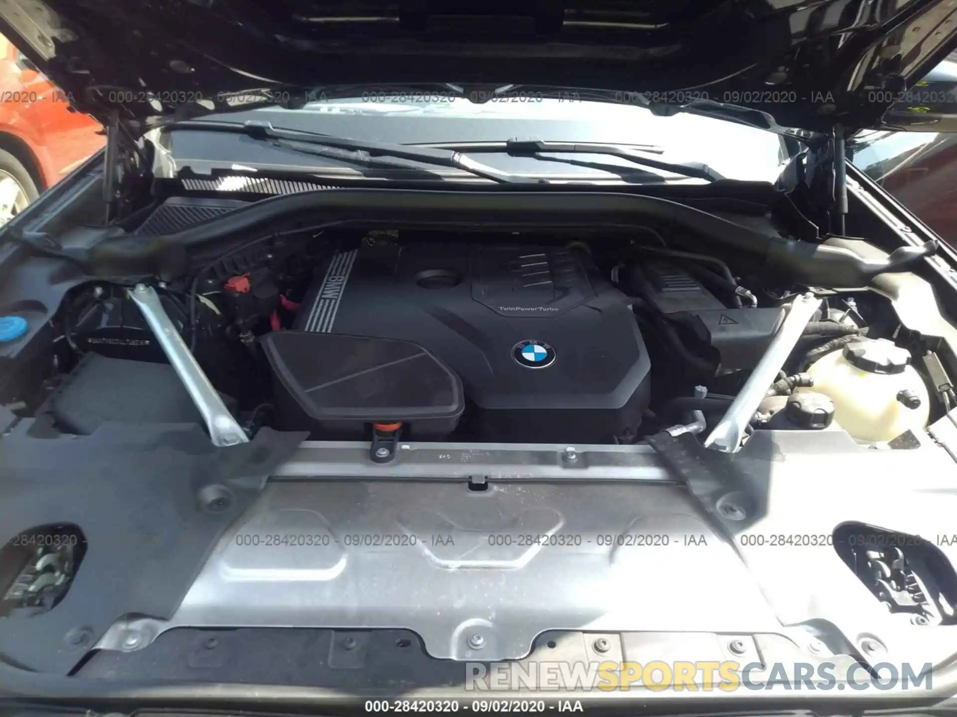 10 Фотография поврежденного автомобиля 5UXTY5C01LLT36918 BMW X3 2020