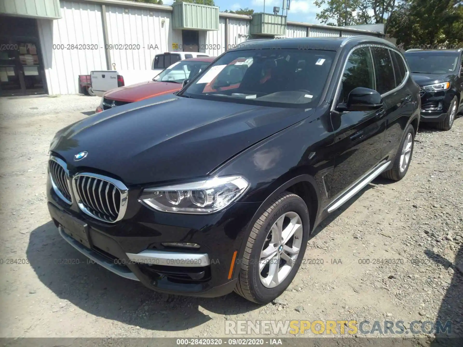 2 Photograph of a damaged car 5UXTY5C01LLT36918 BMW X3 2020