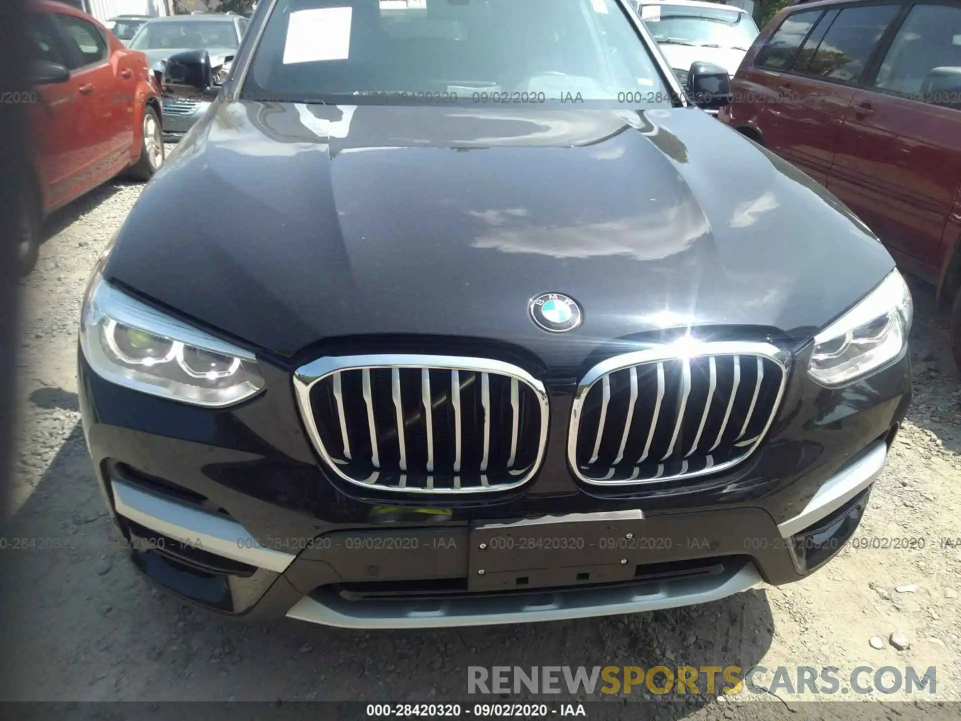 6 Фотография поврежденного автомобиля 5UXTY5C01LLT36918 BMW X3 2020