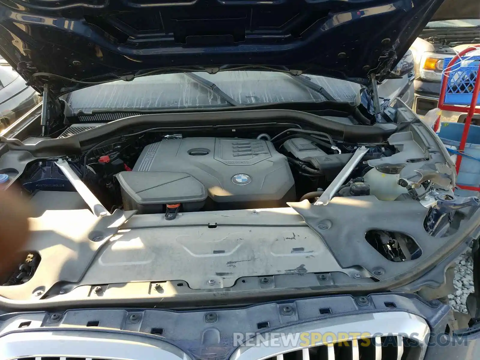 7 Фотография поврежденного автомобиля 5UXTY5C02L9B08331 BMW X3 2020