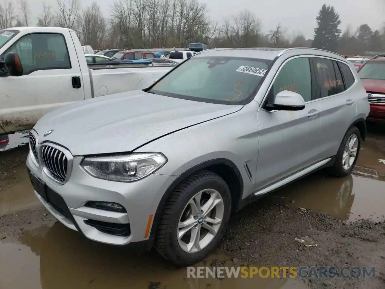 2 Photograph of a damaged car 5UXTY5C02L9B17885 BMW X3 2020