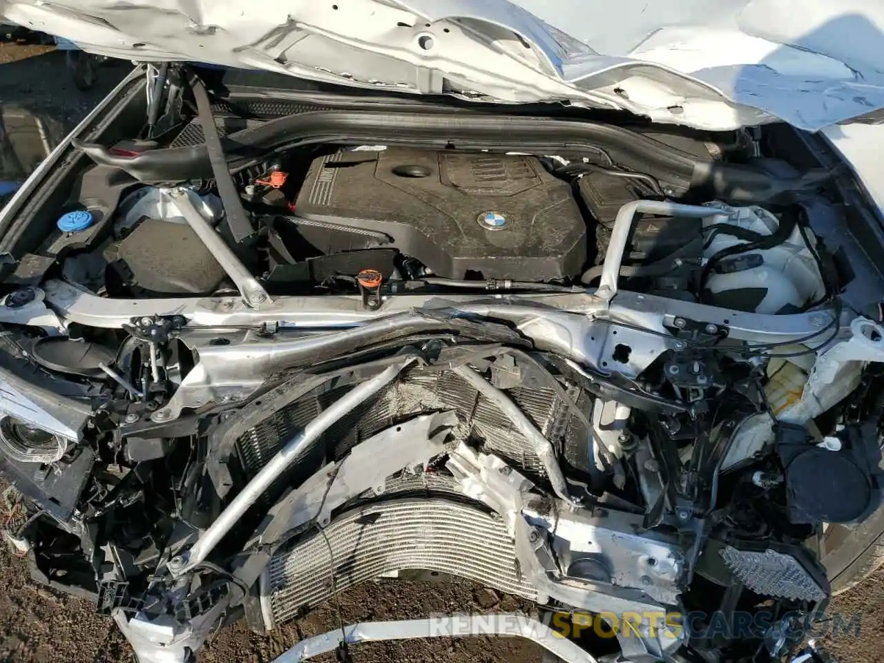 12 Фотография поврежденного автомобиля 5UXTY5C02L9B28420 BMW X3 2020