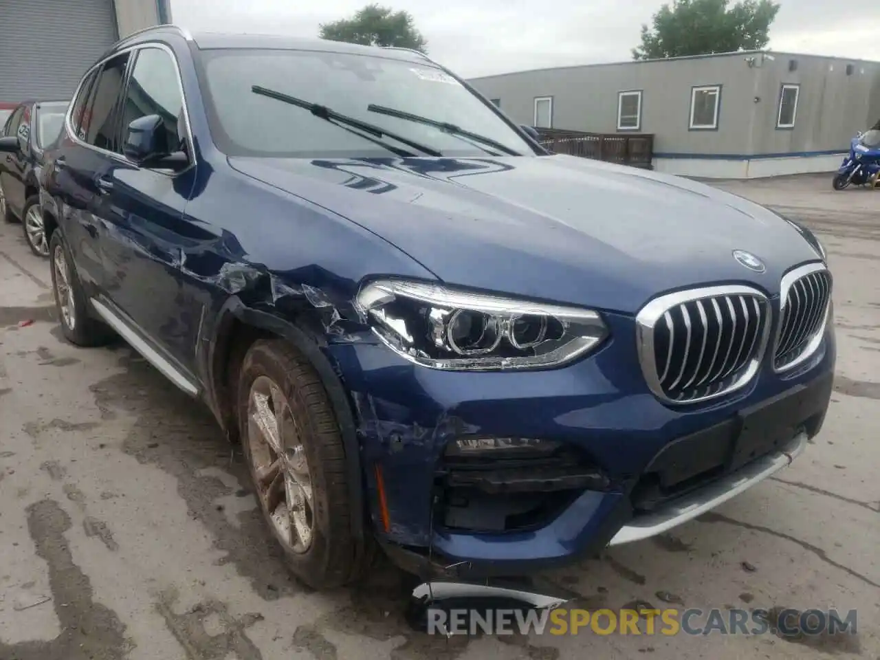 1 Фотография поврежденного автомобиля 5UXTY5C02L9B30006 BMW X3 2020