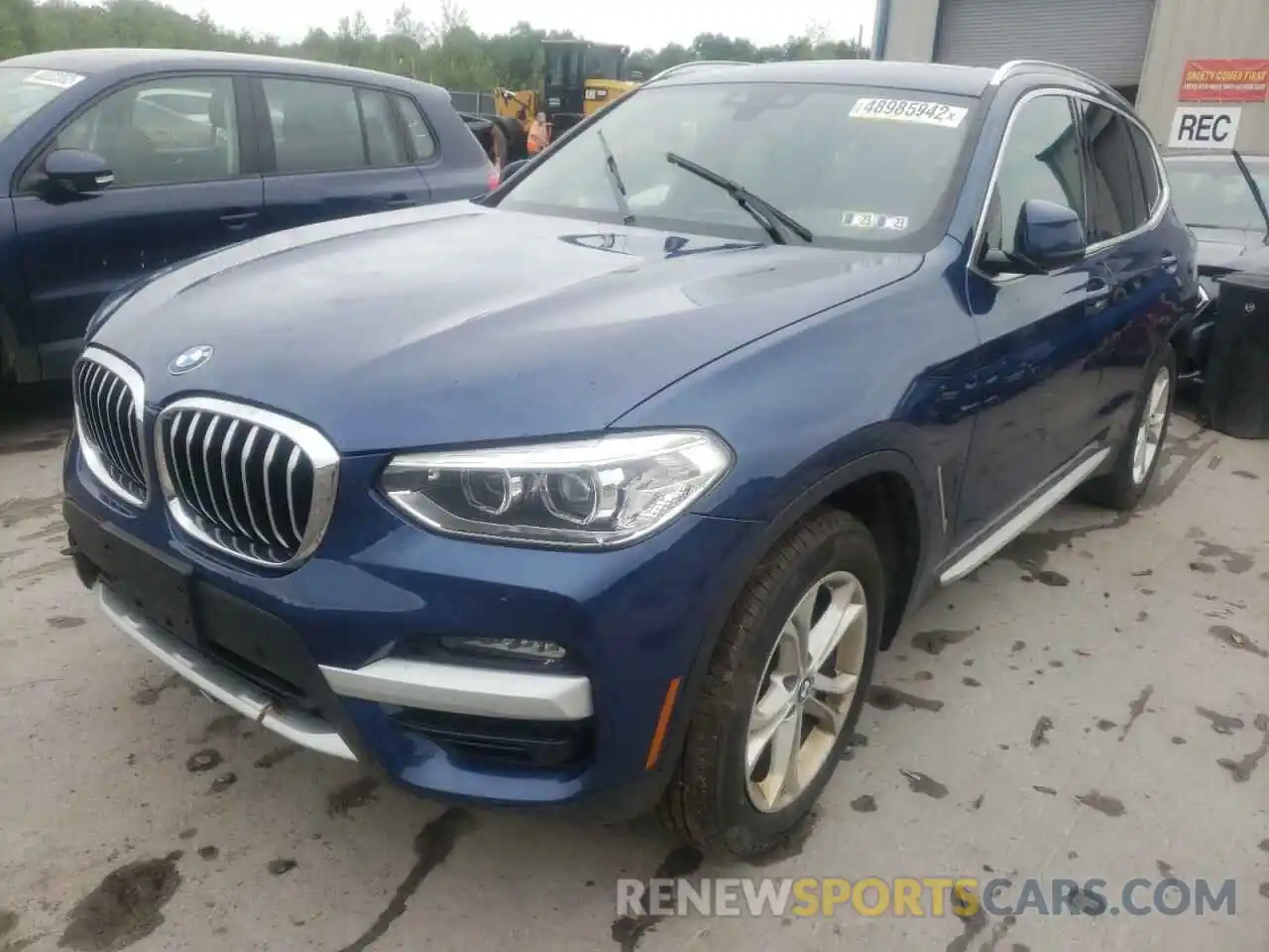 2 Фотография поврежденного автомобиля 5UXTY5C02L9B30006 BMW X3 2020