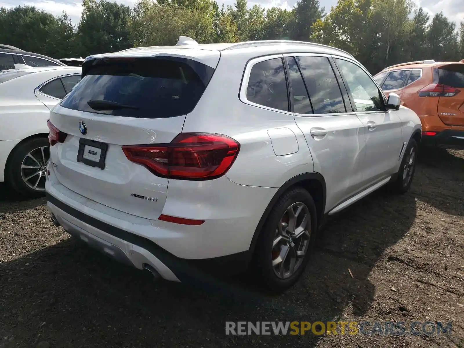 4 Фотография поврежденного автомобиля 5UXTY5C02L9B70635 BMW X3 2020