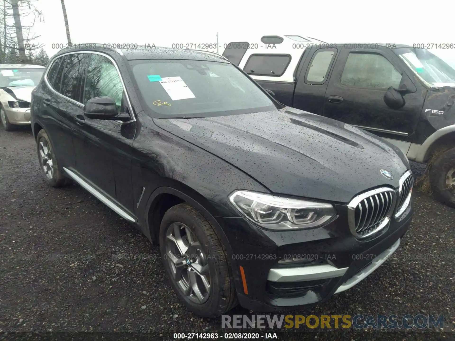 1 Фотография поврежденного автомобиля 5UXTY5C02L9B77519 BMW X3 2020