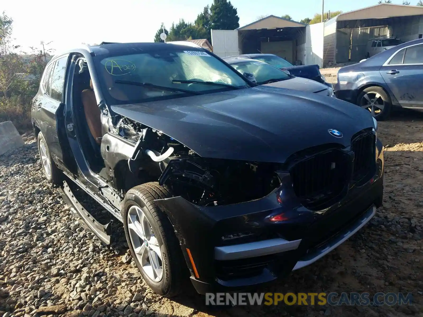 1 Photograph of a damaged car 5UXTY5C02L9C62764 BMW X3 2020