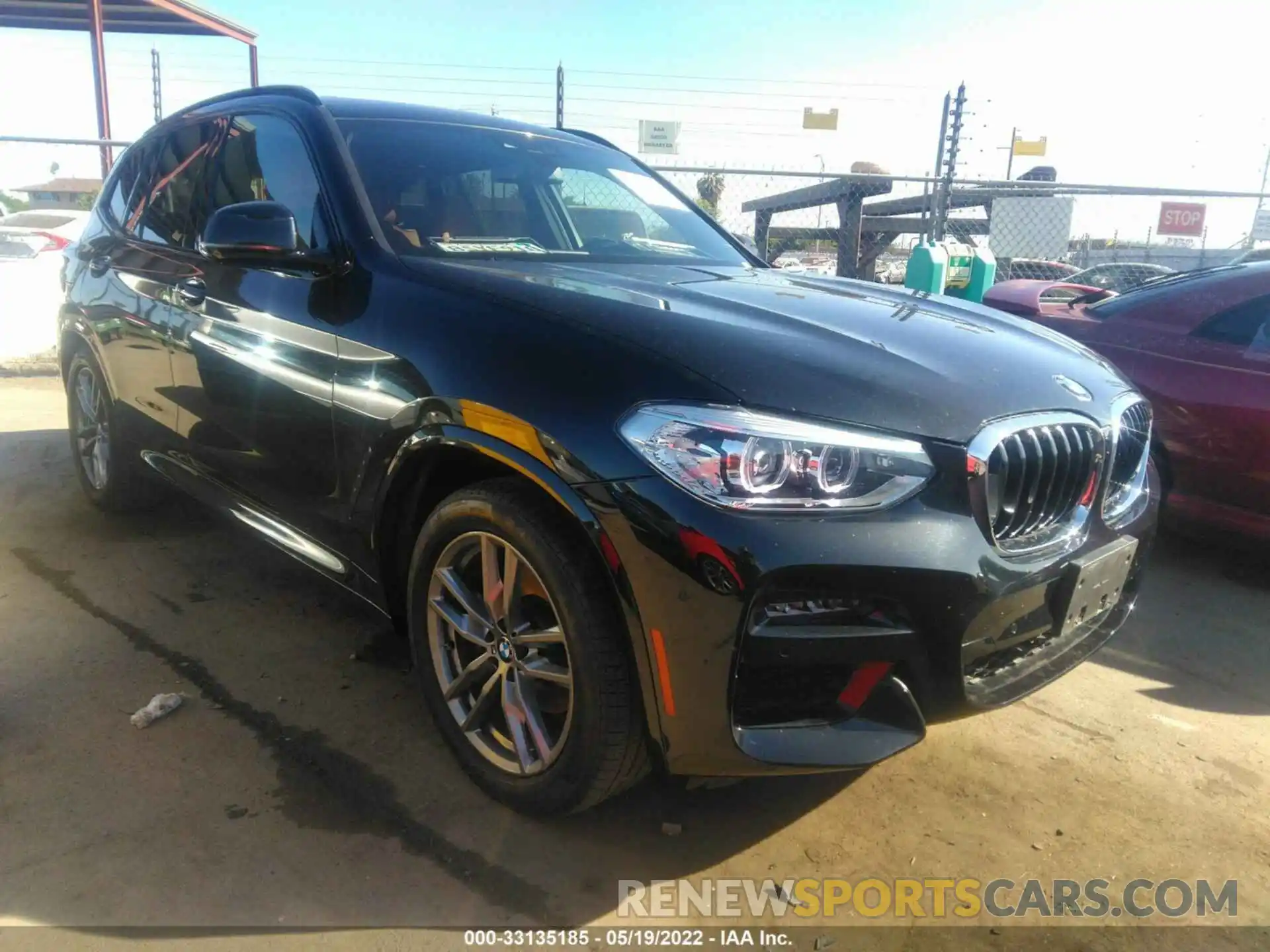 1 Photograph of a damaged car 5UXTY5C02L9C92671 BMW X3 2020