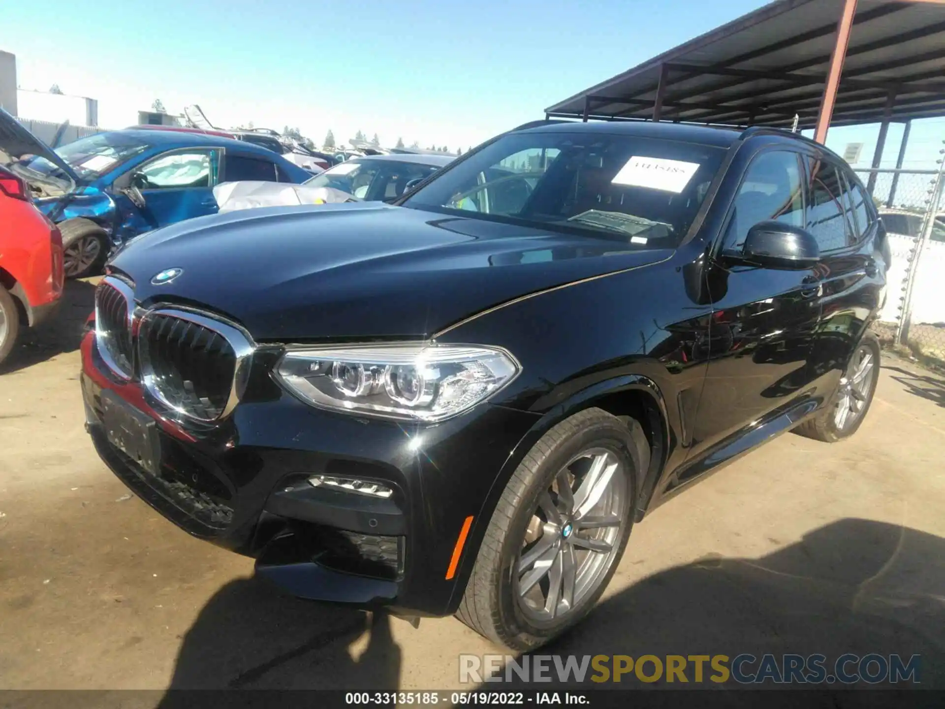 2 Photograph of a damaged car 5UXTY5C02L9C92671 BMW X3 2020