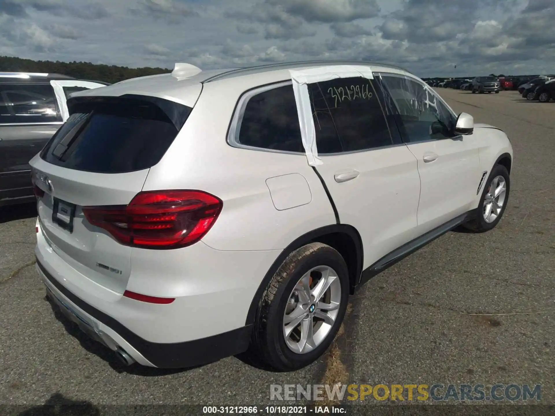 4 Photograph of a damaged car 5UXTY5C02L9C93545 BMW X3 2020