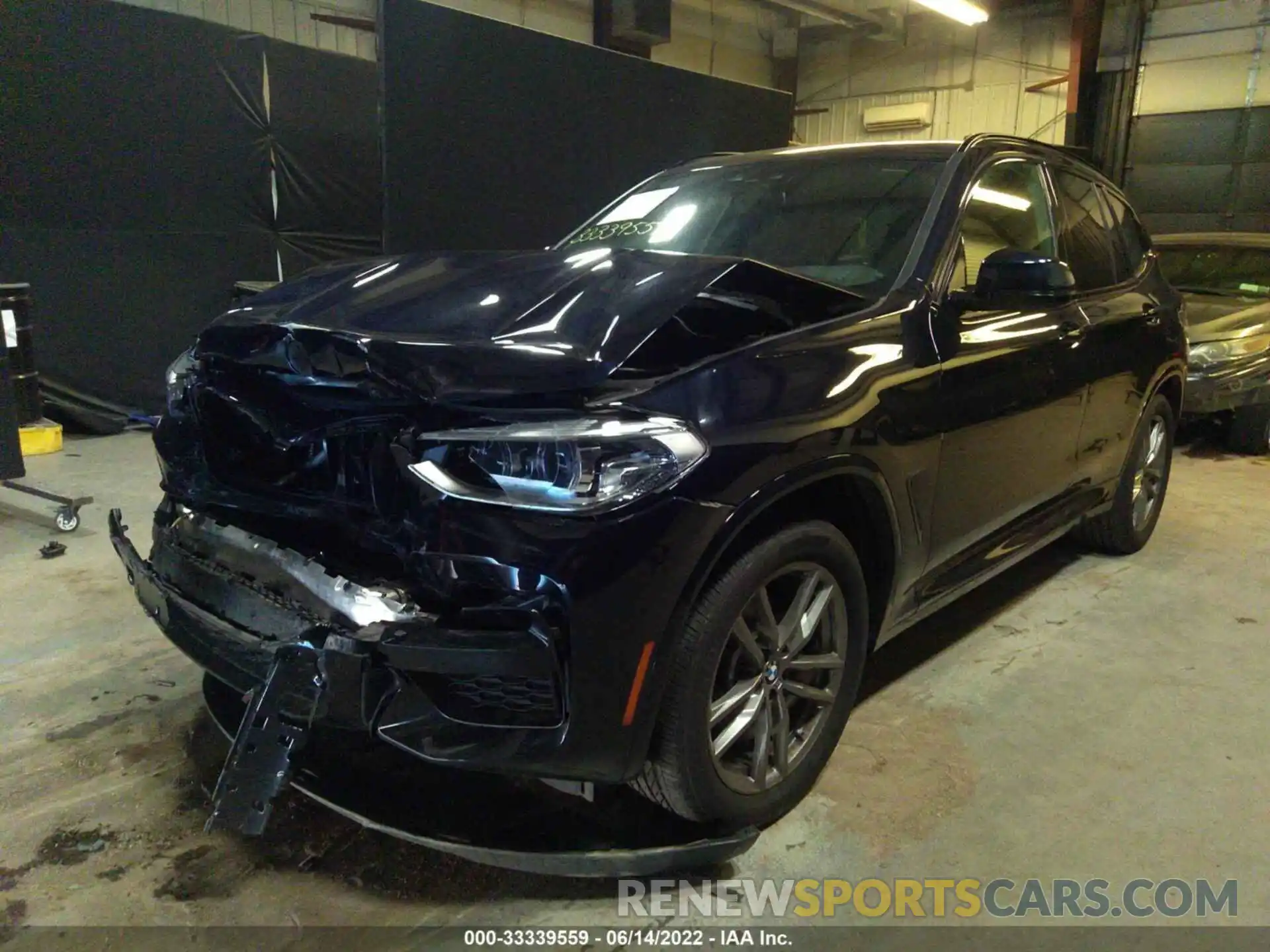 2 Photograph of a damaged car 5UXTY5C02L9C96574 BMW X3 2020