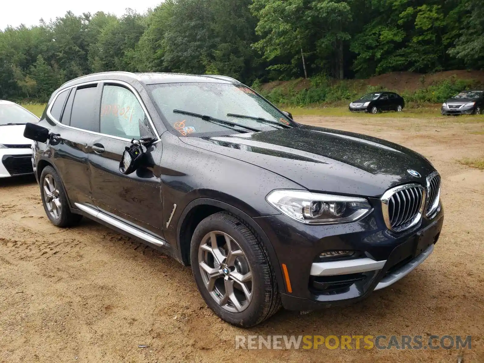 1 Photograph of a damaged car 5UXTY5C02L9D02874 BMW X3 2020