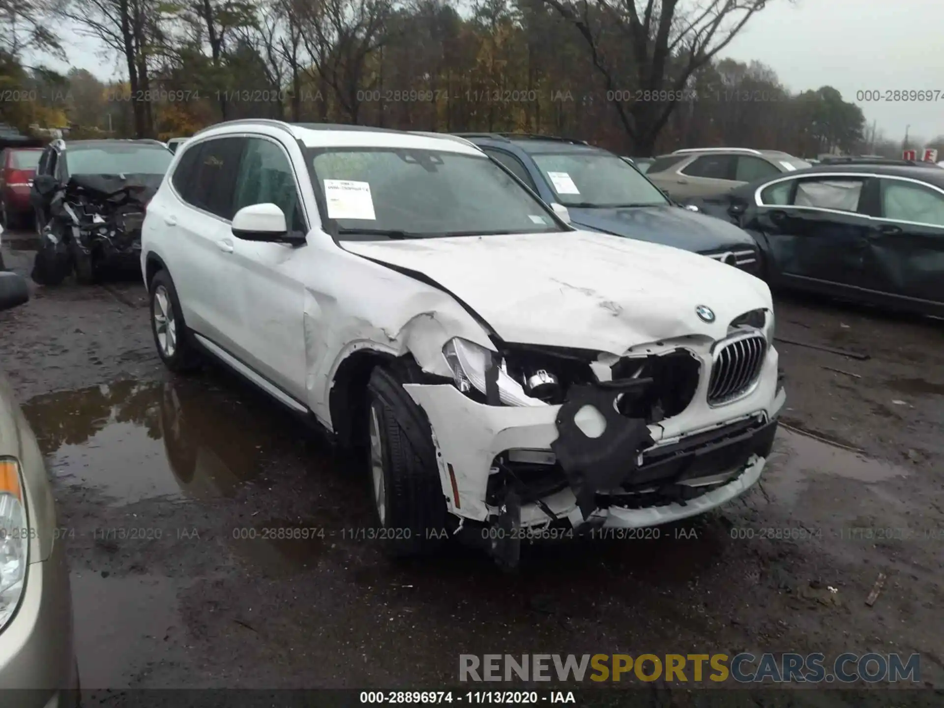 6 Photograph of a damaged car 5UXTY5C02L9D03667 BMW X3 2020