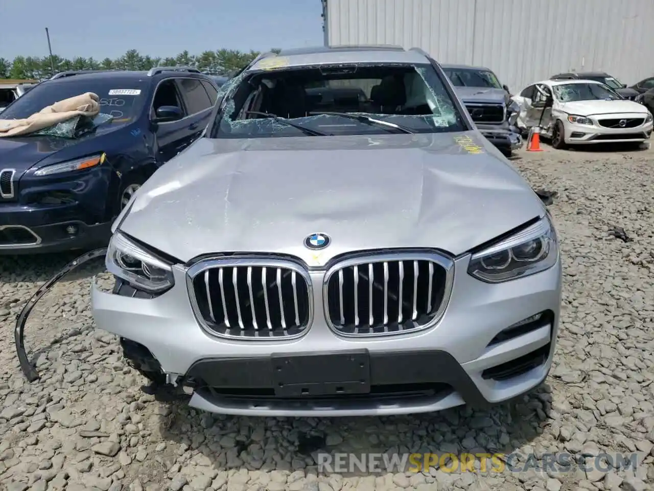 9 Photograph of a damaged car 5UXTY5C02L9D22770 BMW X3 2020