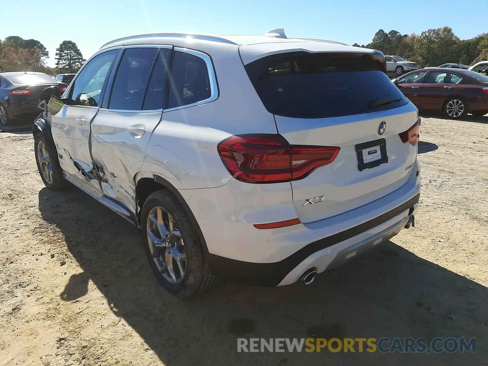 3 Photograph of a damaged car 5UXTY5C02L9D58653 BMW X3 2020