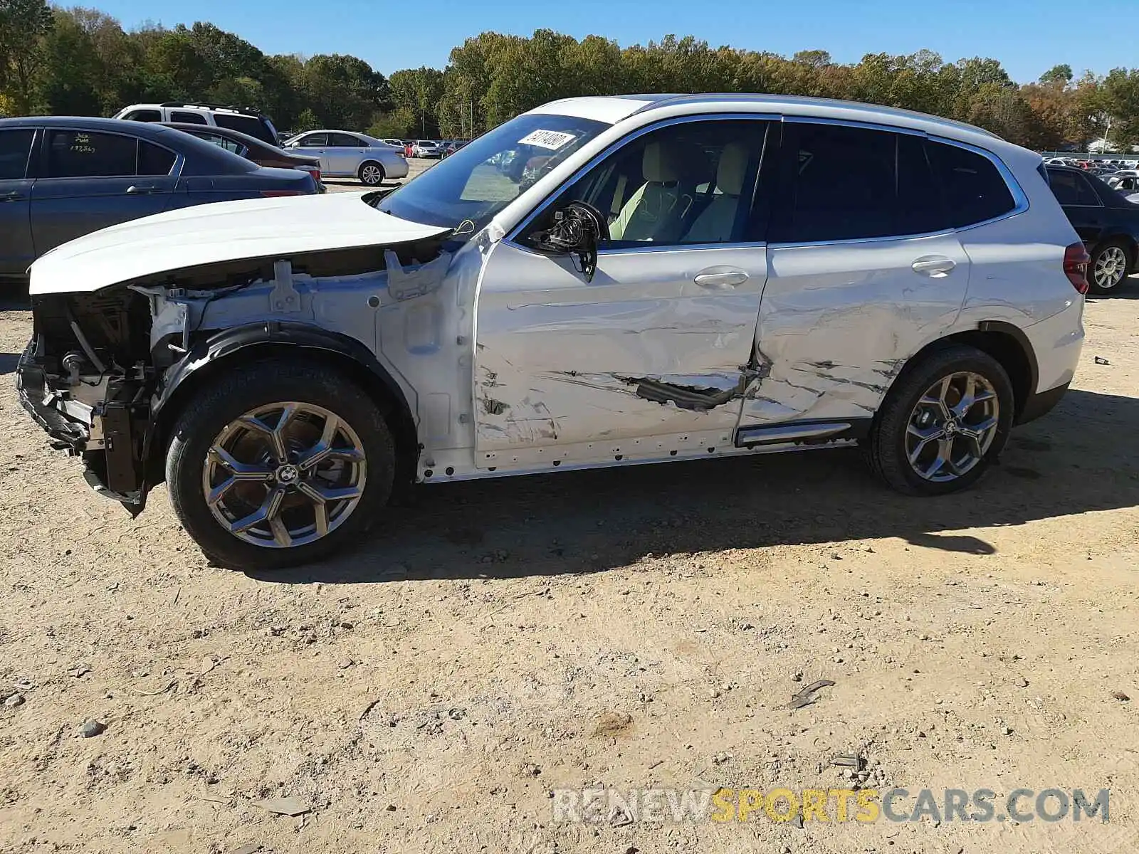 9 Photograph of a damaged car 5UXTY5C02L9D58653 BMW X3 2020