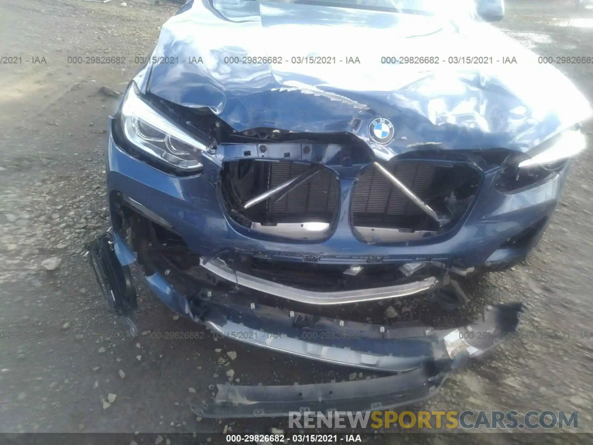 6 Фотография поврежденного автомобиля 5UXTY5C02LLT34255 BMW X3 2020