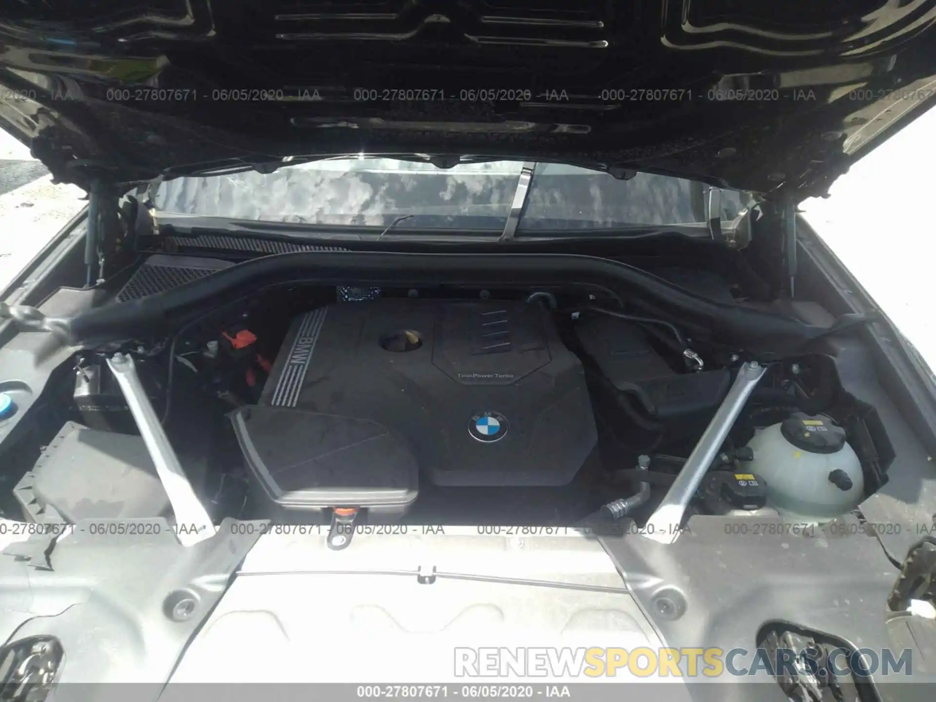 10 Фотография поврежденного автомобиля 5UXTY5C02LLT36894 BMW X3 2020