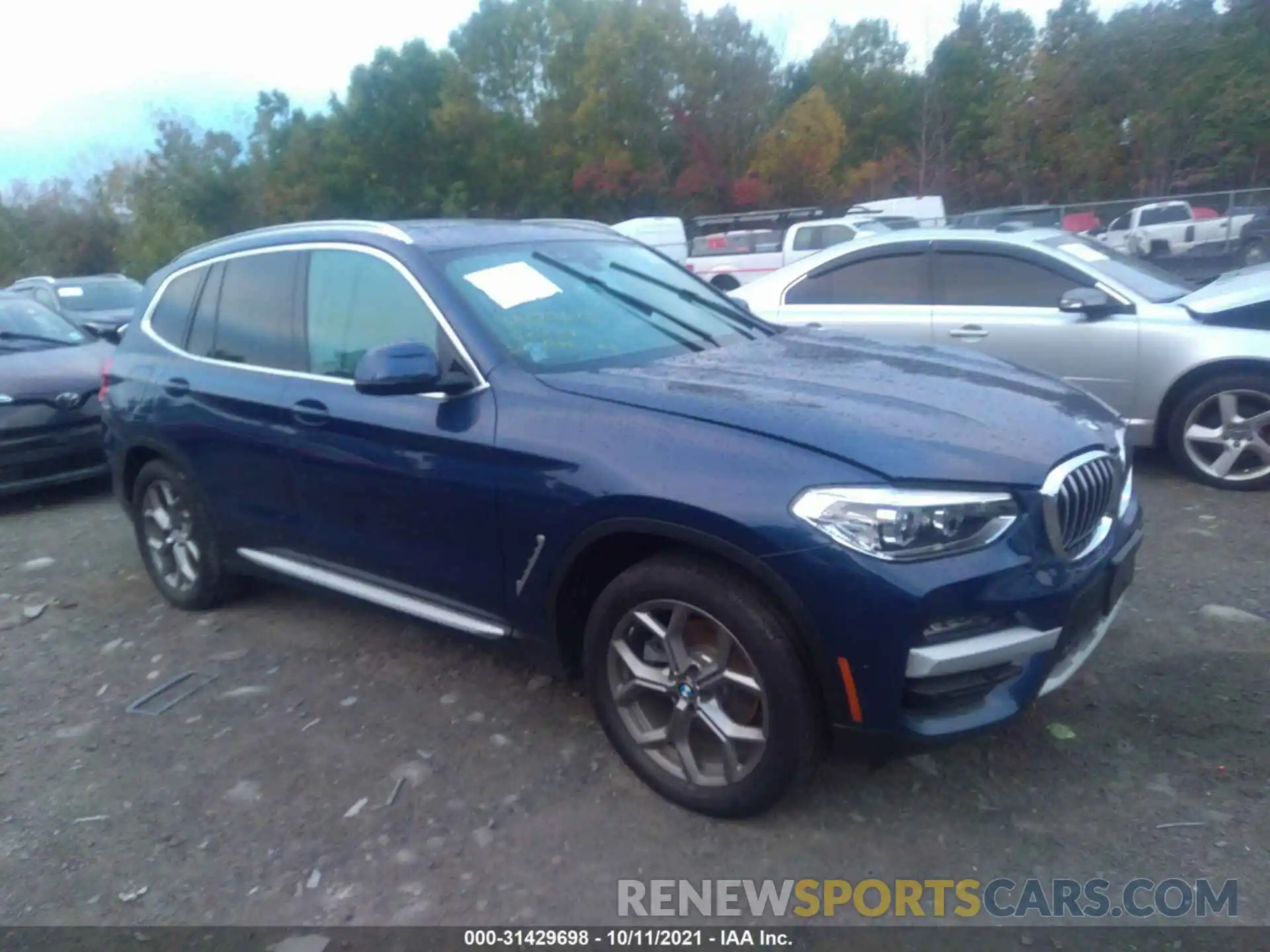 1 Photograph of a damaged car 5UXTY5C03L9B23954 BMW X3 2020