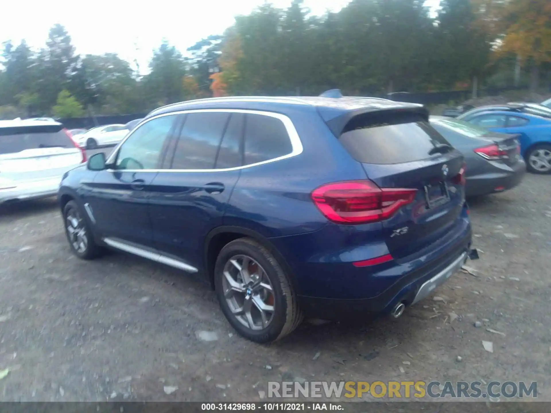 3 Фотография поврежденного автомобиля 5UXTY5C03L9B23954 BMW X3 2020