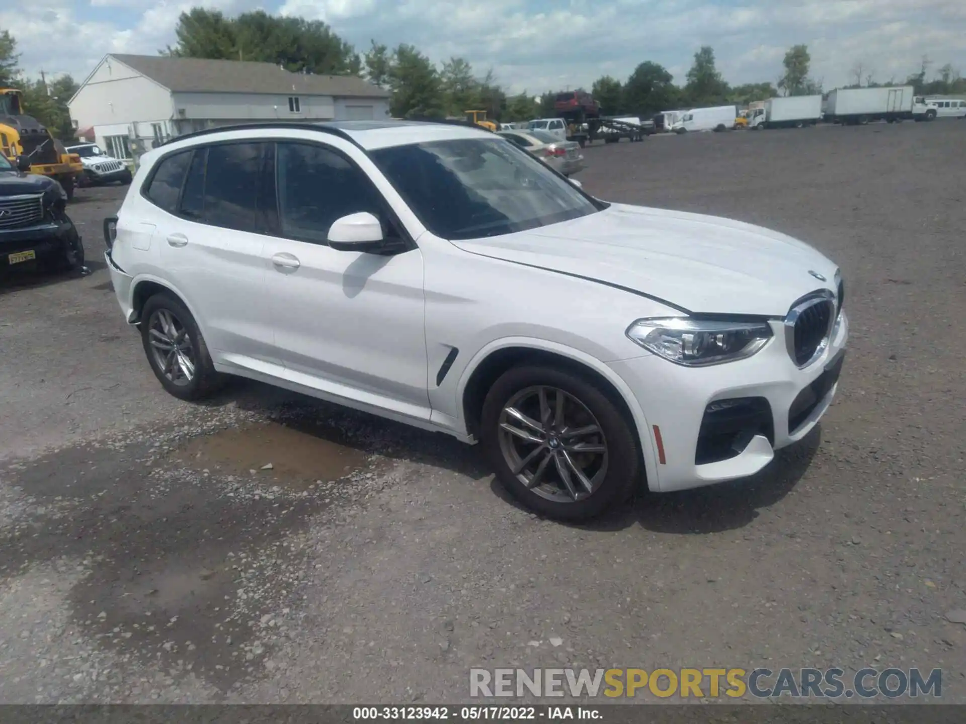 1 Фотография поврежденного автомобиля 5UXTY5C03L9B46070 BMW X3 2020