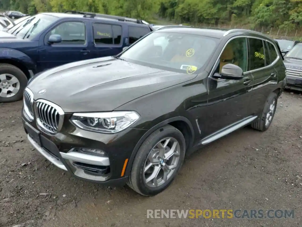 2 Photograph of a damaged car 5UXTY5C03L9B82566 BMW X3 2020