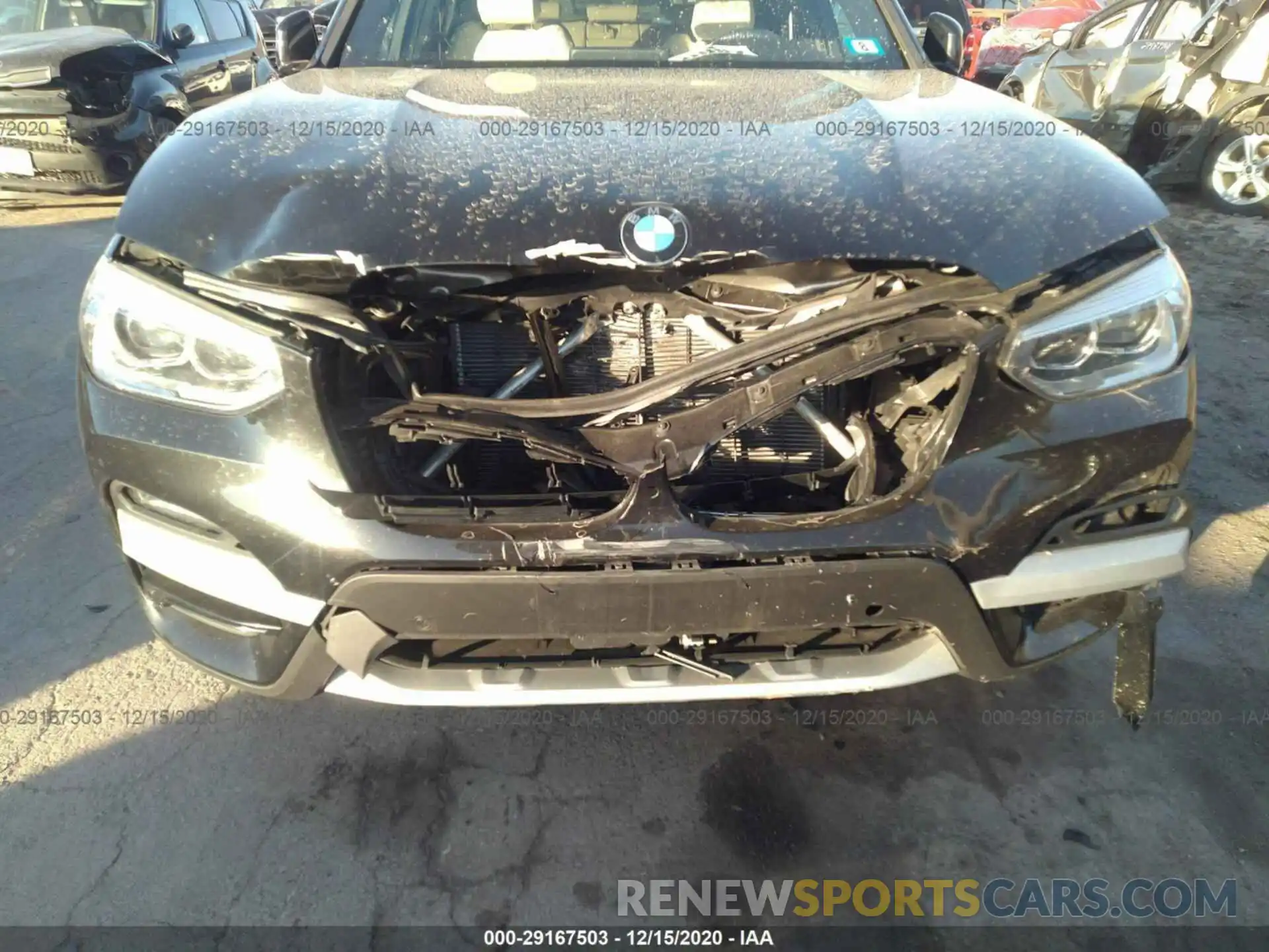 6 Photograph of a damaged car 5UXTY5C03L9C01102 BMW X3 2020