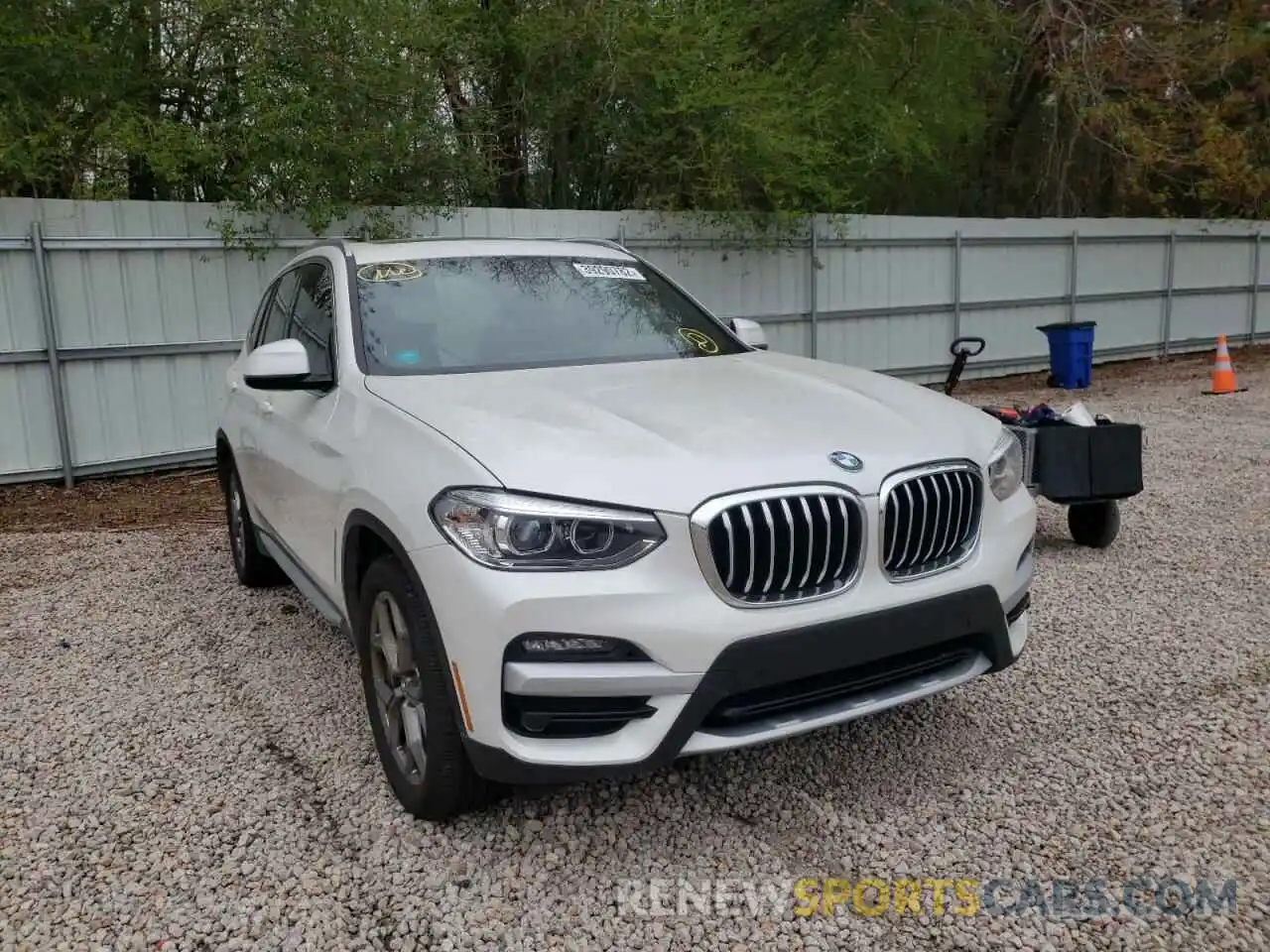 1 Фотография поврежденного автомобиля 5UXTY5C03L9C12181 BMW X3 2020