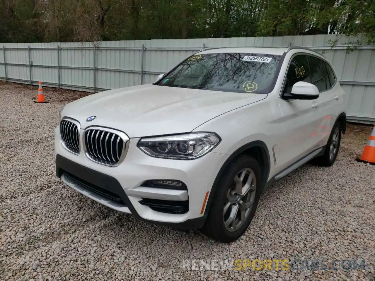 2 Фотография поврежденного автомобиля 5UXTY5C03L9C12181 BMW X3 2020