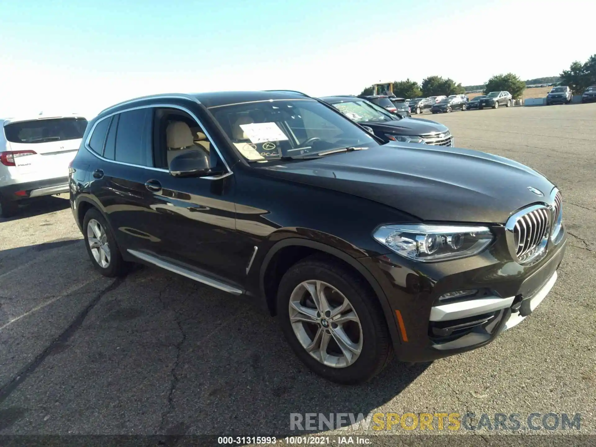 1 Photograph of a damaged car 5UXTY5C03L9C48209 BMW X3 2020