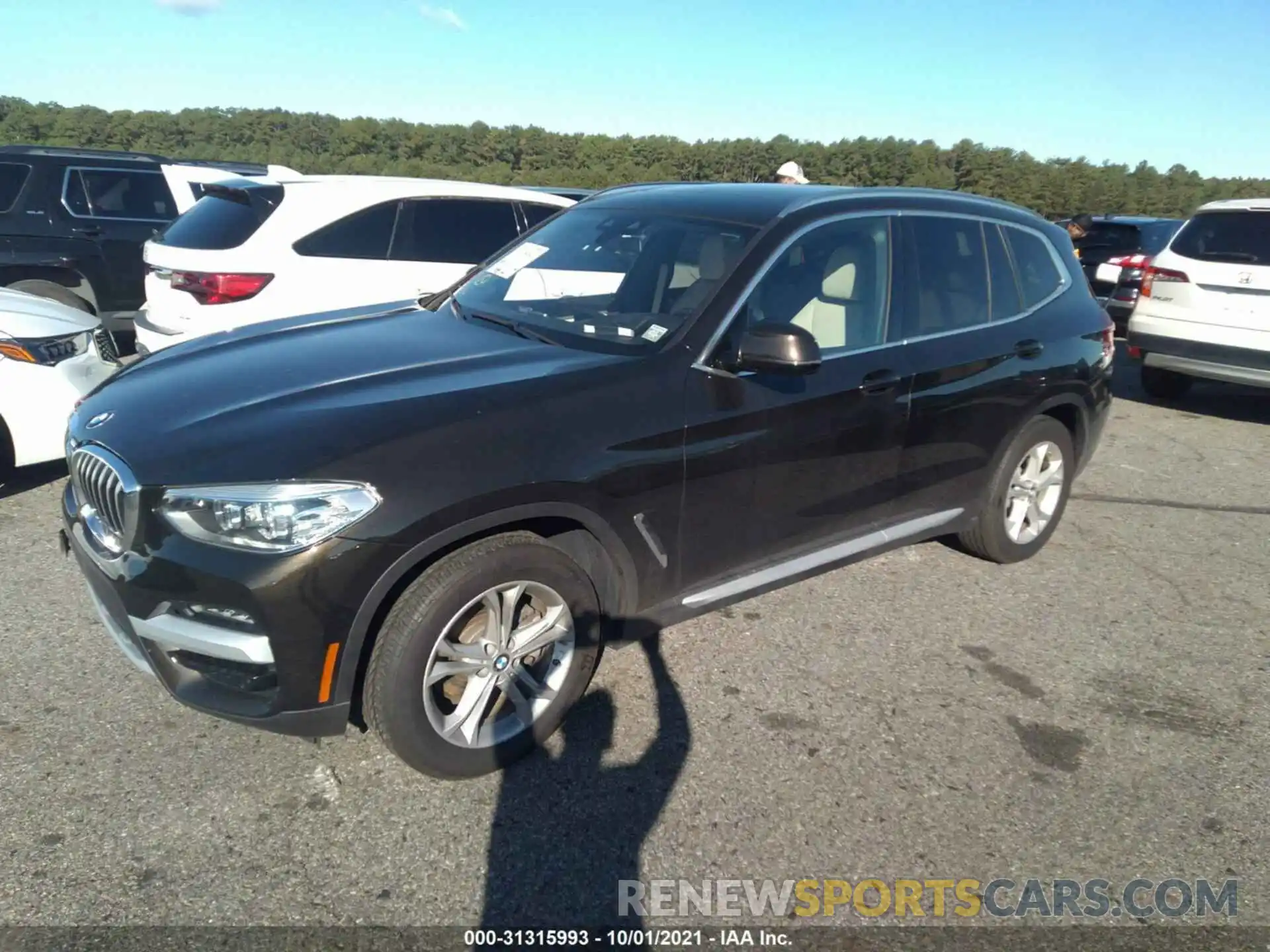 2 Photograph of a damaged car 5UXTY5C03L9C48209 BMW X3 2020