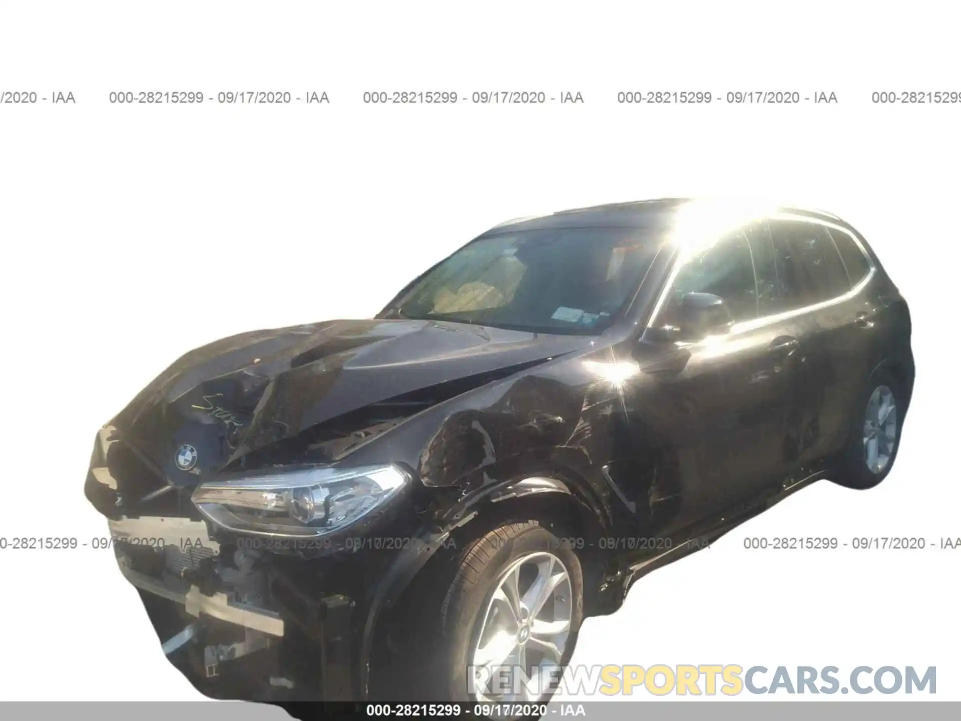 2 Photograph of a damaged car 5UXTY5C03L9C56746 BMW X3 2020