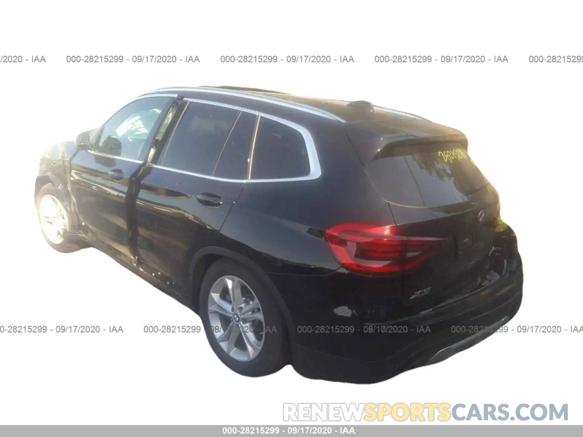 3 Photograph of a damaged car 5UXTY5C03L9C56746 BMW X3 2020