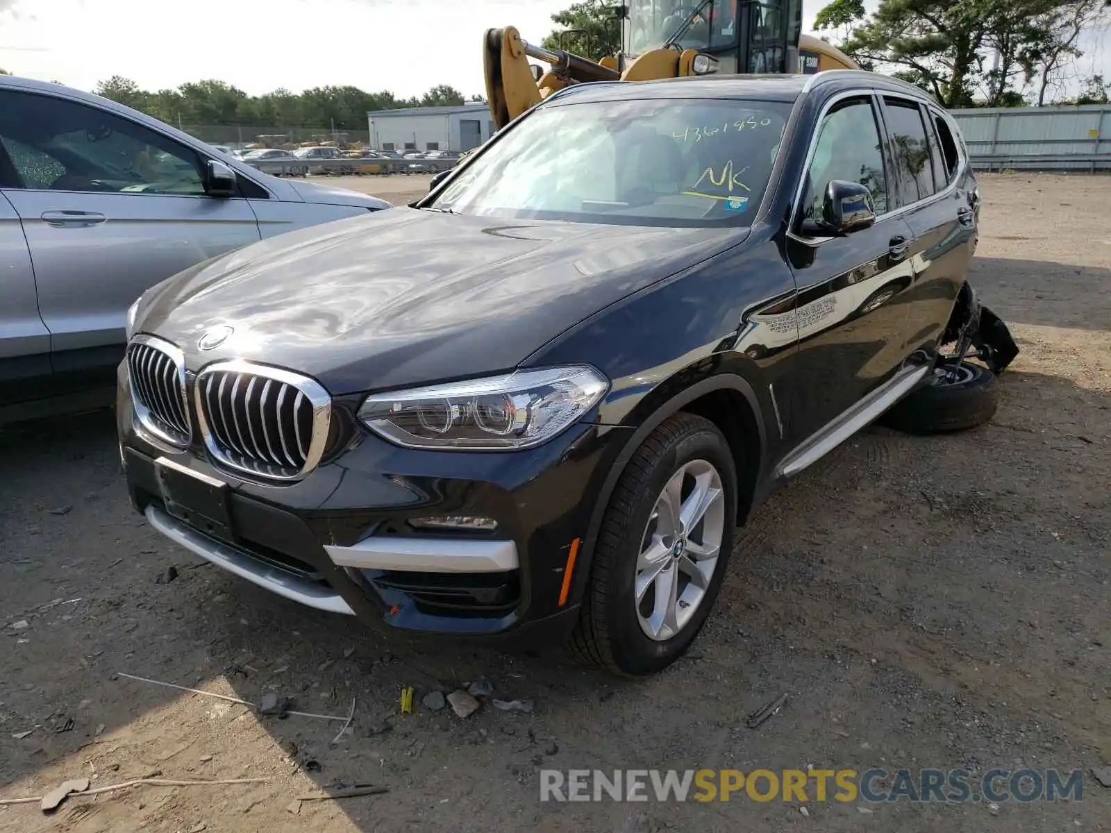 2 Photograph of a damaged car 5UXTY5C03L9C60263 BMW X3 2020