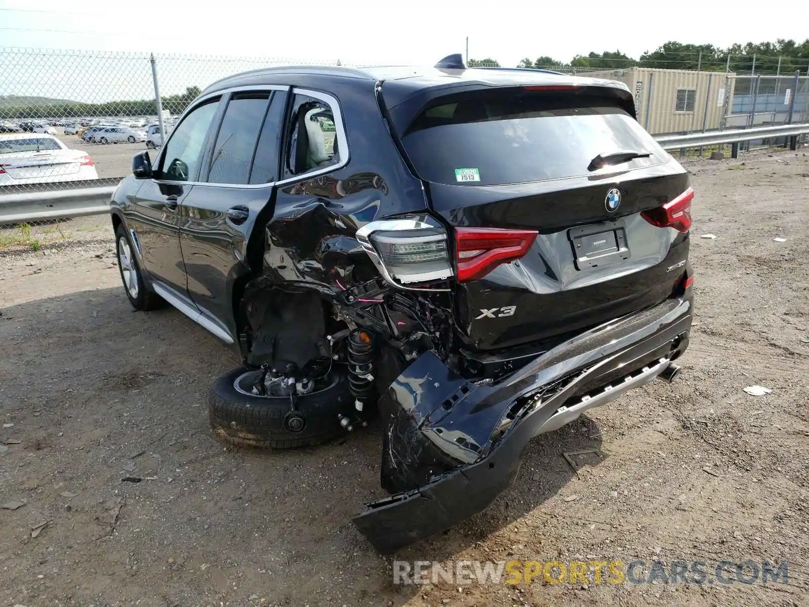 3 Photograph of a damaged car 5UXTY5C03L9C60263 BMW X3 2020