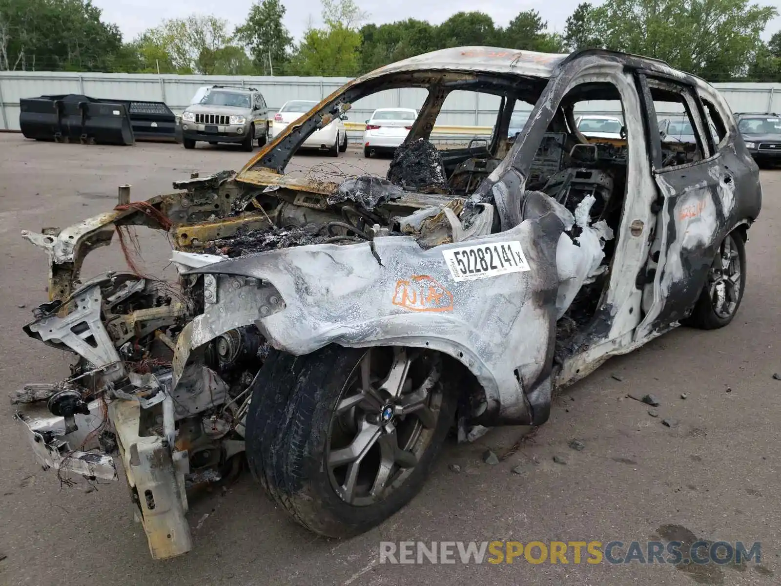 2 Photograph of a damaged car 5UXTY5C03L9C67956 BMW X3 2020